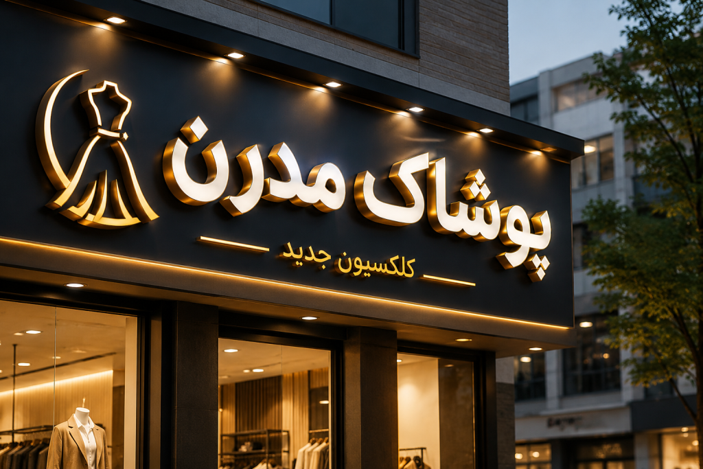 تابلو مغازه چنلیوم