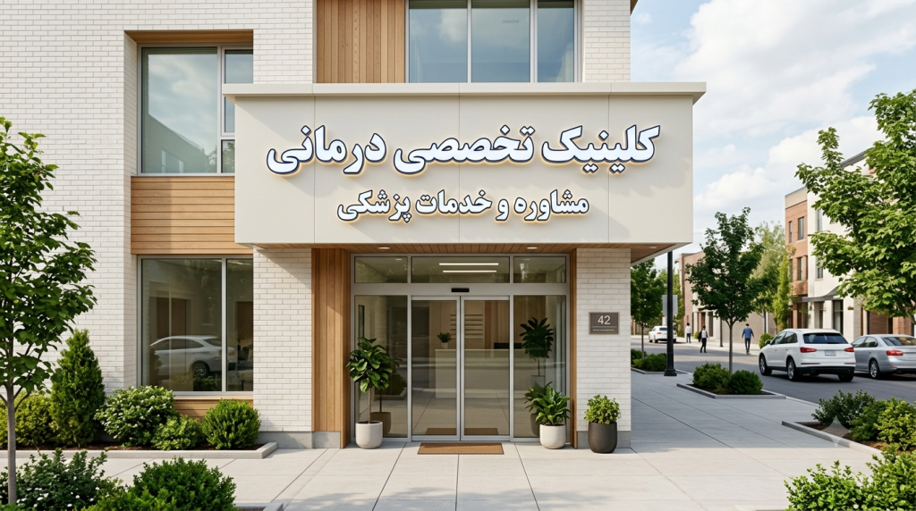 تابلو چنلیوم برای کلینیک، مطب و مراکز خدماتی
